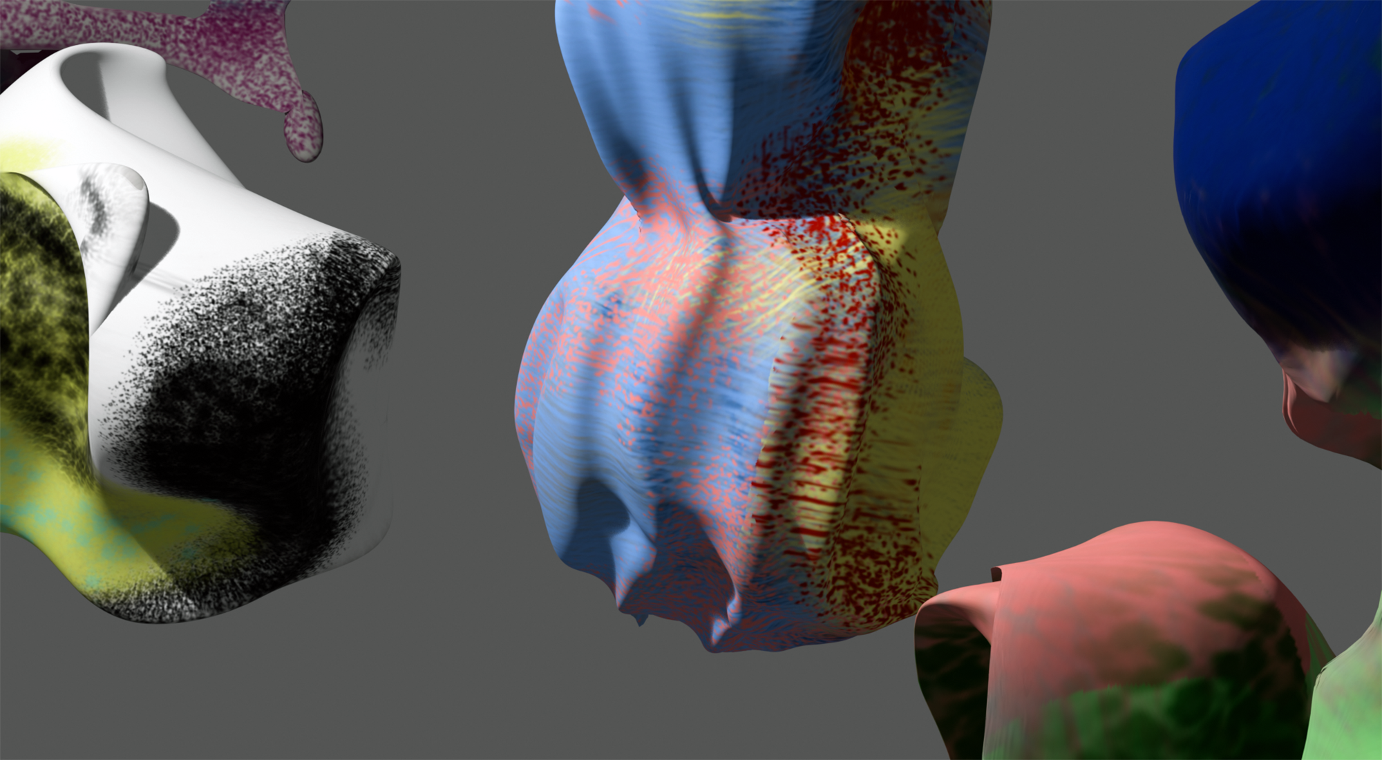 Digital 3D sculpture by Chiara Passa